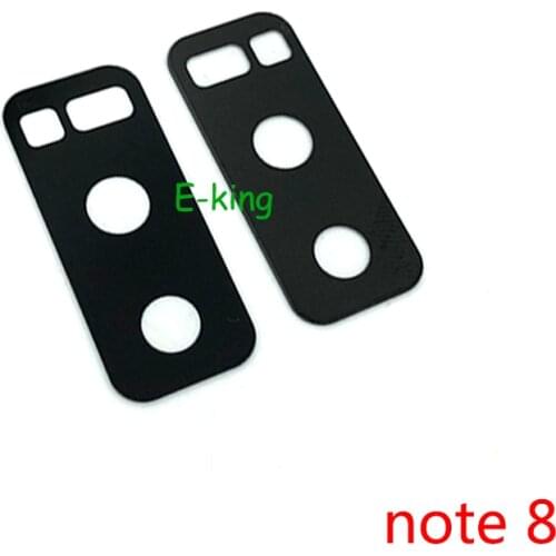 2PCS Rear Back Camera Glass Lens Cover For Samsung Galaxy Note 8 With Ahesive Sticker Replacement Parts