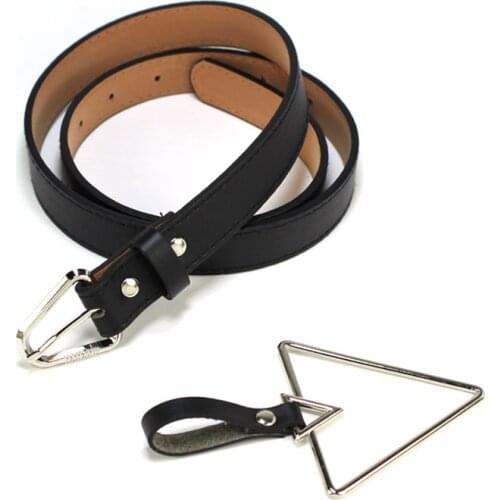 Women Belt Alloy Pin Accessories Buckle High Quality Fashion Retro Belt Dress Jeans Decoration Ladies Punk Belt Gift For Friend