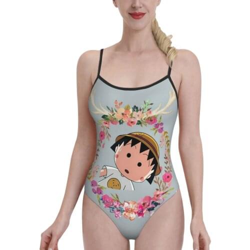 Women 2021 sexy Bikinis Maruko (6) Women Swimsuit One-Piece swimsuit Anime Women bathing suit SwimSuit