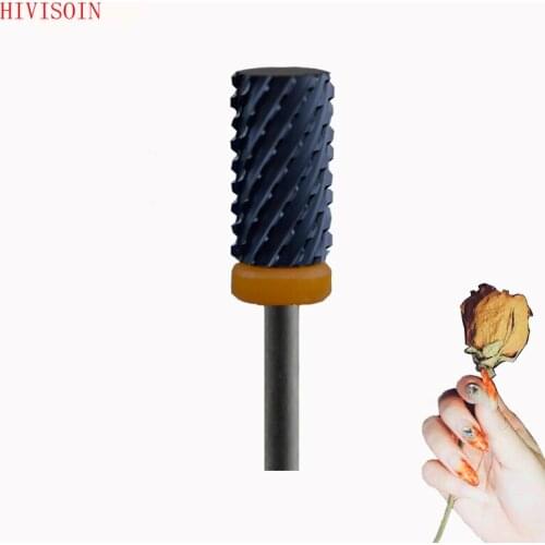1Pcs/lot Black Ceramic Nail Drill Bit - Large Barrel Bit - XXC