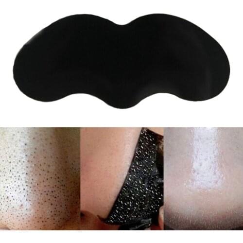 10/20/60PCS Bamboo Charcoal Blackhead Remover Nose Mask Deep Clean Nose Cleansing Strips Black Head Remover Tool