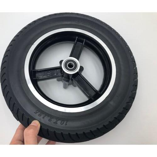 10X2.125 10*2.5 Solid tire for 10 inch electric scooter wheel hub with tyre