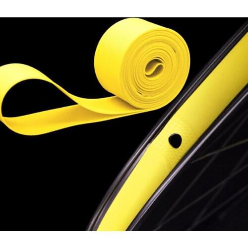 2Pcs Tire Rim Liners High Toughness Explosion-proof PVC MTB Road Bike Rim Tape Strips for Cycling