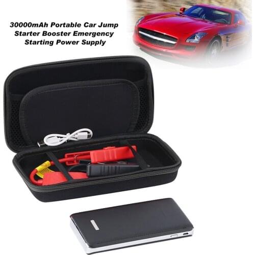 Car accessories Plastic Portable зарядное для авто 12V 6000mAh Jump Starter Emergency Battery Charger Power Bank for Devices