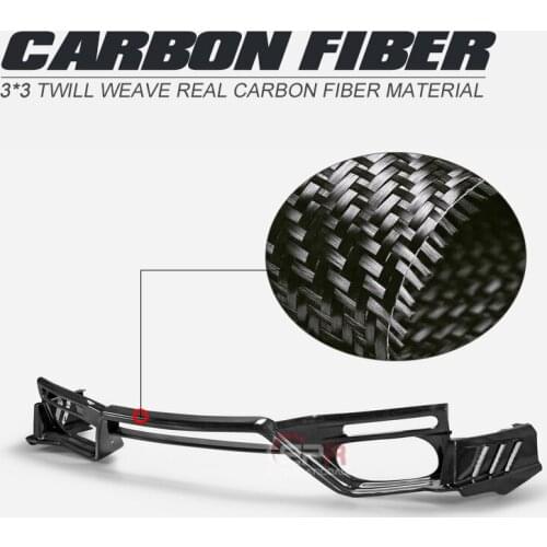 Car-styling TS Style Carbon Fiber Rear Lip Fibre Bumper Splitter For Nissan MY17 R35 GTR (Only Use with Top Secert Rear Bumper)