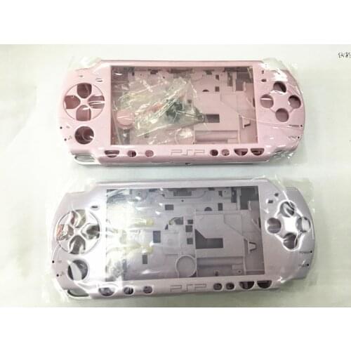 2Pcs/Lot Purple Color Case For PSP Case 2000 Full Shell Housing For PSP 2000 Case