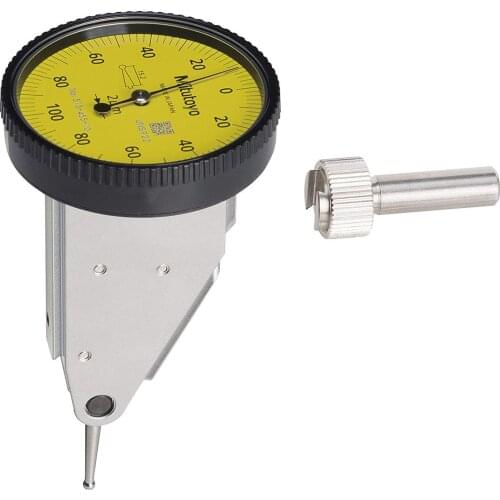 MITUTOYO 513-455-10E TI-212EX Measuring Range 0.2mm/0.002 0-100-0 Vertical Lever Indicator Japan made Dial Indicators