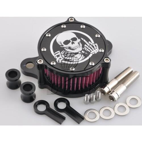 Motorcycle Air Filter Cleaner Intake Filter System Kit For Harley Sportster XL1200 Iron 8831991-2019 motor Accessories