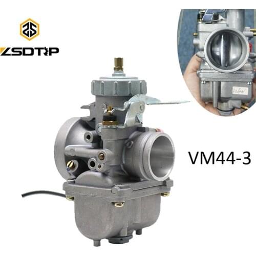 ZSDTRP For Mikuni Round Slide VM Series Motorcycle Carburetor For Mikuni VM44 44mm VM44-3 Carb 1002-0057 VM44SC Motocross