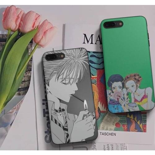 Anime Nana Soft Black Phone Case Fundas Shell Cover For Samsung A51 A52 A71 A72 A80 A91 A20E A32 A31 A21 A11