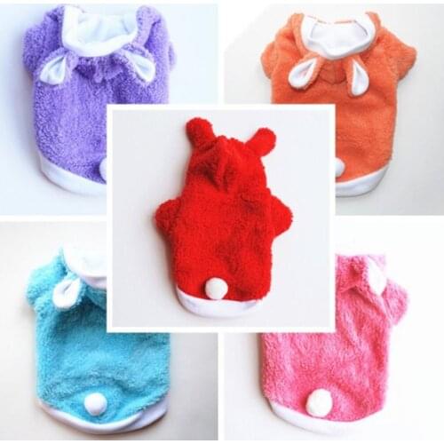 New Autumn Winter Dog Clothes Hoodies Paw Pentagram Pattern Dog Puppy Clothes for Small Dogs Coat Jacket Pet Clothing Outfit