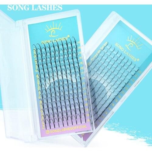 SONG LASHES New trend Premade fans Wispy Spikes Eyelash Extension Fairy Eyelashes Promade Wispy Spikes for eyelash extensiones