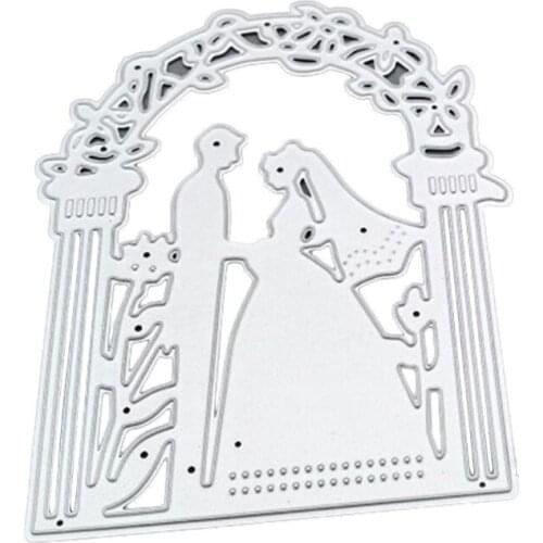 Flower Wedding Metal Cutting Dies Stencil Scrapbooking DIY Album Stamp Embossing