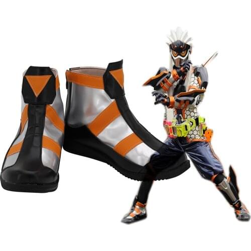 Kamen Rider Fuma Cosplay Boots Shoes Masked Rider Cosplay Custom Made Any Size