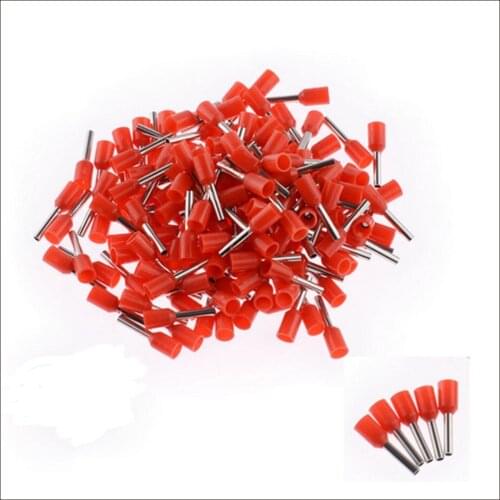 E series A.W.G.#10 E6010 E6012 E6018 Insulated cord end terminal wire connectors automotive cable plug butt connector