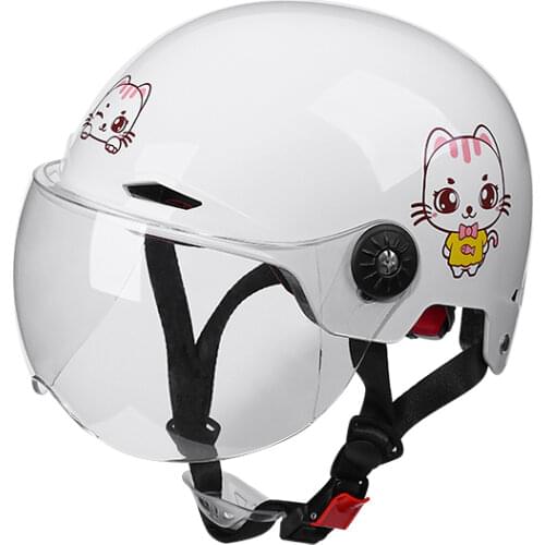 Half Motorcycle Helmet Retro Vintage Casque Open Face Commute Cascos Scooter Mopeds Cute Capacete De Moto Factory Direct Sale