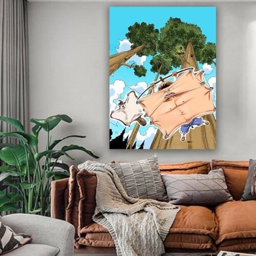 One Piece Japanese Anime Poster Modern Prints Wall Art Canvas Painting Decoration Picture For Living Room Home Decor