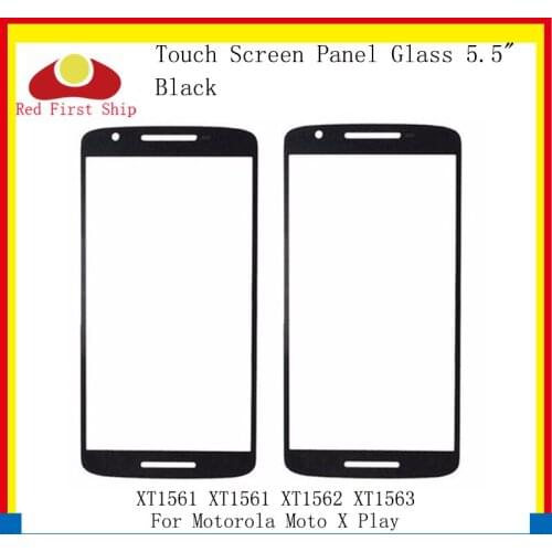 10Pcs/lot Touch Screen For Motorola Moto X Play XT1561 XT1561 XT1562 XT1563 Touch Panel Front Outer LCD Glass Lens X Play