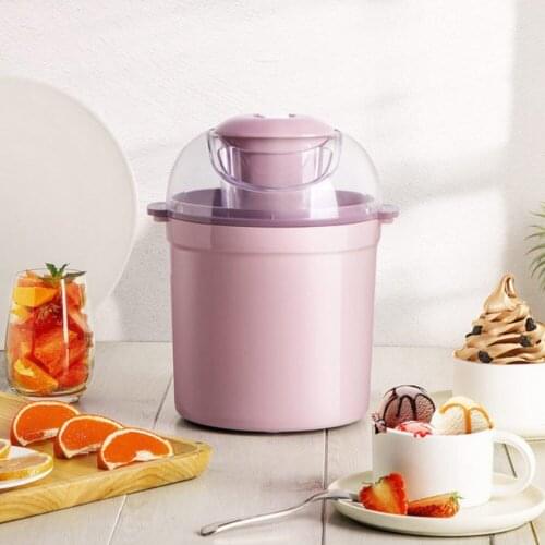 220V Household Ice Cream Maker Ice Cream Machine Portable Ice Maker Available Easy Operation High Quality 0.8L