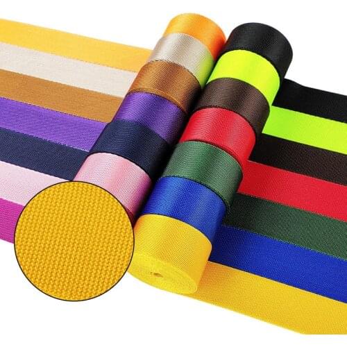 5yards 25mm Nylon Webbing Webbing Ribbon Band Strap Dog Collar Harness Outdoor Backpack Strapping Sewing Bag Bag Parts