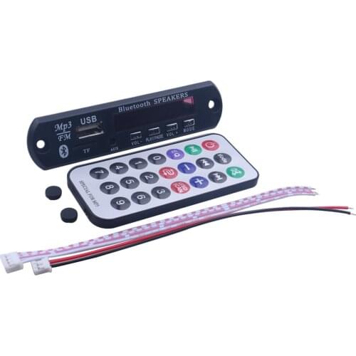 Handsfree 12v Bluetooth MP3 Decoding Board Module Wireless Car USB MP3 Player TF Card Slot / USB / FM