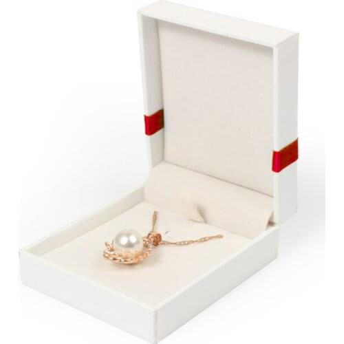 Featured Design Bow Tie With White Special Paper Jewelry Ring Pendant Long Chain Bracelet Box Eighthole Drawstring Packaging Bag