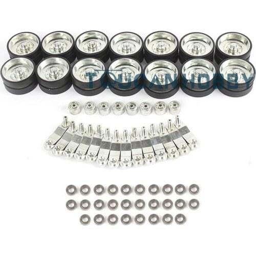 HengLong 1/16 Leopard2A6 Tank 3889 Metal Suspention Bars Road Wheels W/ Bearing TH00435