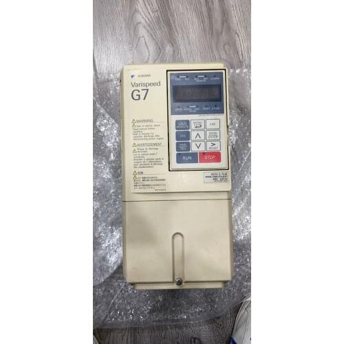 Yaskawa inverter G7 series CIMR-G7A43P7 3.7KW 400V physical figure has good test package