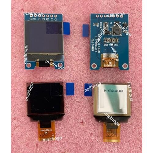 0.96 inch 7PIN SPI White OLED Display Screen Module SSD1317 Drive IC 96*96