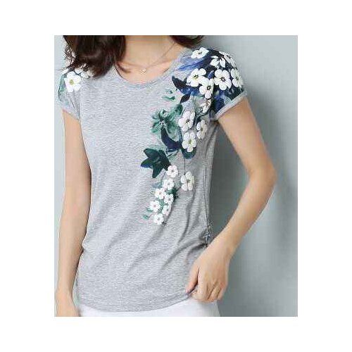 Summer 2020 mint short sleeve t shirt Women Top Garment