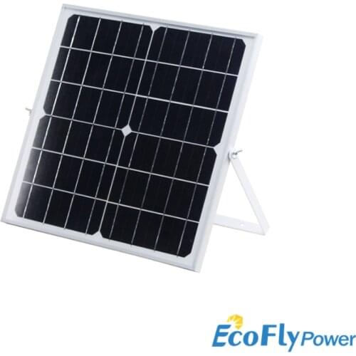 6V 15W 2.5A MonocrystallineMono solar panel with support for photovoltaic panels mobile phone charging treasure suburbs