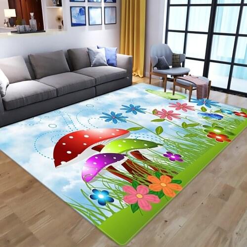 Cartoon Anime 3D Printing Game Rug Kids Room play Area Rugs Home Hallway Large Carpets Baby Crawl Floor Mats Bedroom Living Room