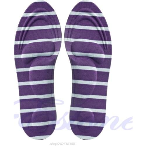 2pcs 3D Sponge Soft Insole Comfort High Heel Shoe Pad Pain Relief Insert Cushion O30 20 Dropshipping