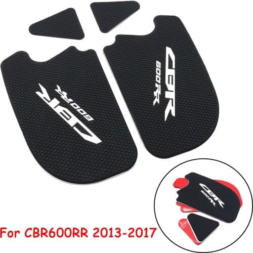Motorcycle Anti-Heated Gas Tank Side Traction Knee Protector Anti Slip Pad For Honda CBR600RR CBR600 RR 2013-2017
