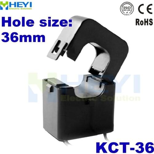 Split Core Current transformer AC Current Sensor KCT-36 clamp on current transformer
