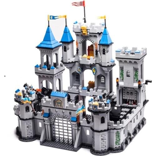 Elves Building Block War of Glory Castle Knights The Battle Bunker Educational Bricks Toy Boy Gift