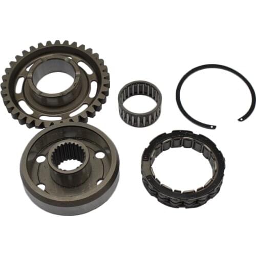 Wheel Hub One Way Starter Clutch Gear Assy for Honda TRX450 TRX450ER TRX 450 R/ER Sportrax 2006~2014 CRF450X CRF450 X 2005-2015