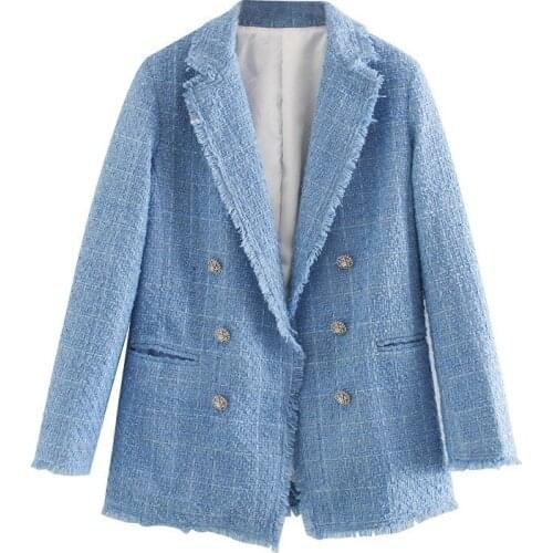 Женские твидовые пиджаки Yipn. igacoyou China At AliExpress