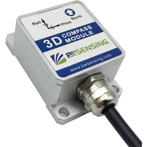 9 Axis Full Attitude Digital Magnetic Compass Heading Sensor RS232 RS485 TTL Output Yaw Sensor Hex or Modbus SEC295 SEC295M