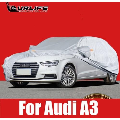 Full Car Covers Outdoor Sun Uv Orotection Dust Rain Snow Protective For Audi A3 8V Oxford Cloth Accessories
