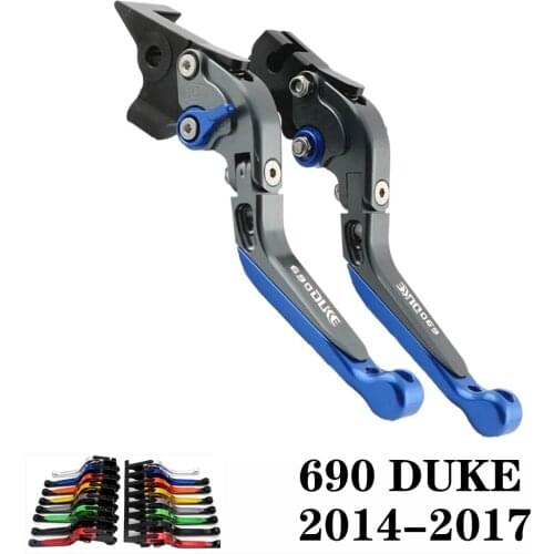 For KTM 690 DUKE SMC SMCR 2014 2015 2016 2017 14 15 16 17 CNC Motorcycle Adjustable Brake Clutch Lever Levers Folding