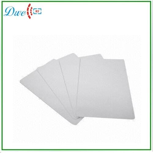 DWE CC RF 13.56mhz rewritable thin cards for access control system cloner