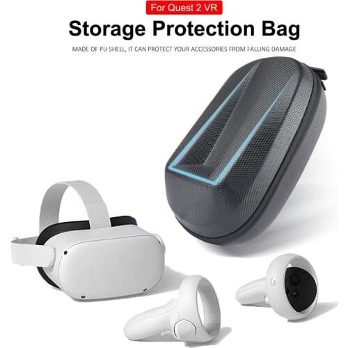 VR Gaming Headsets Carrying Case Unique Bag For Quest 2 Adjustable Head Elite Strap Accessories For Quest 2 Game Accessories