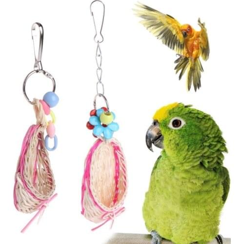 Pet Toy Foraging Parrot For Hanging Cockatiels Budgie Parakeet Birds Toys Pet Toy Accseeories BT035