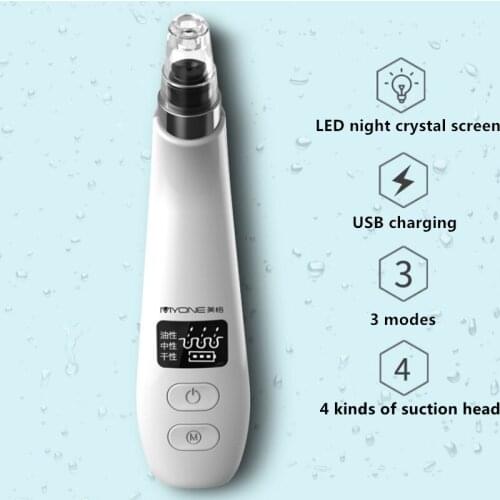 Blackhead Remover Face Nose Electric Clean Pore Acne Pimple Removal Vacuum Suction Facial Clease Dermabrasion Machine Face Clean