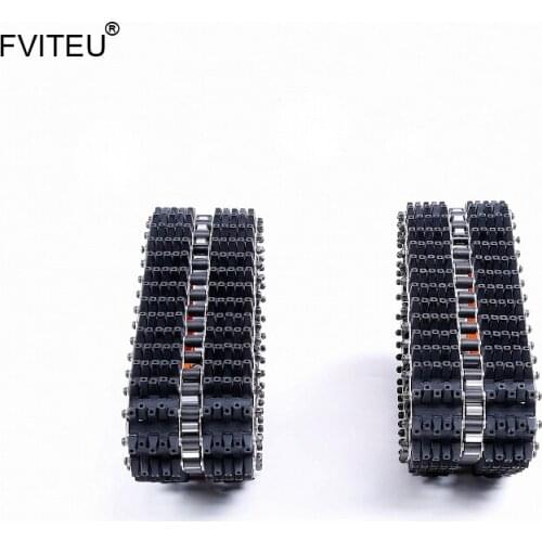 FVITEU Metal Caterpillar Band Kit for 1/5 HPI Baja 5B SS 5T 5SC