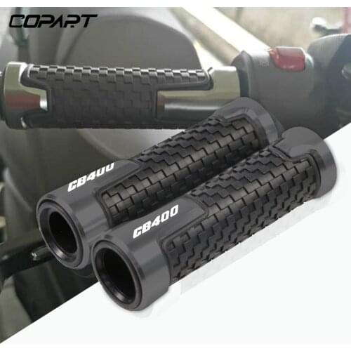 For Honda CB400 CB400SF CB 400 1992-2020 Motorcycle handlebar Grip 7/8''22mm CNC Anti-Skid Handle Bar Motorbike Grips End