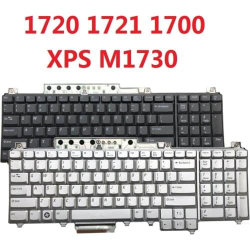 Original Laptop Keyboard for Dell Inspiron 1720 1721 1700 XPS M1730 Genuine for Dell 1720 1721 1700 XPS M1730 Notebook Keyboard