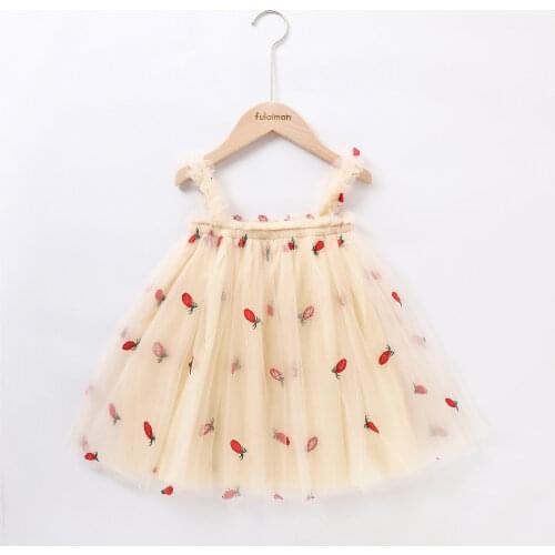 Toddler Baby Kids Girl dress Flowers embroidery newborn dresses for baby girls clothes Patchwork Lace Princess Party Dress