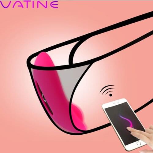 VATINE 7 Speeds G Spot Vibrator Wearable Panties Vibrating Egg Wireless Control APP Smart Vibrator Candy Clitoris Massage